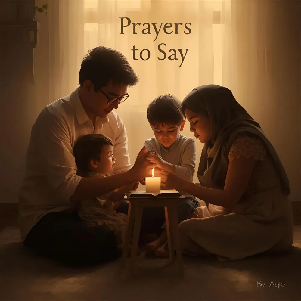 Prayers for children to say