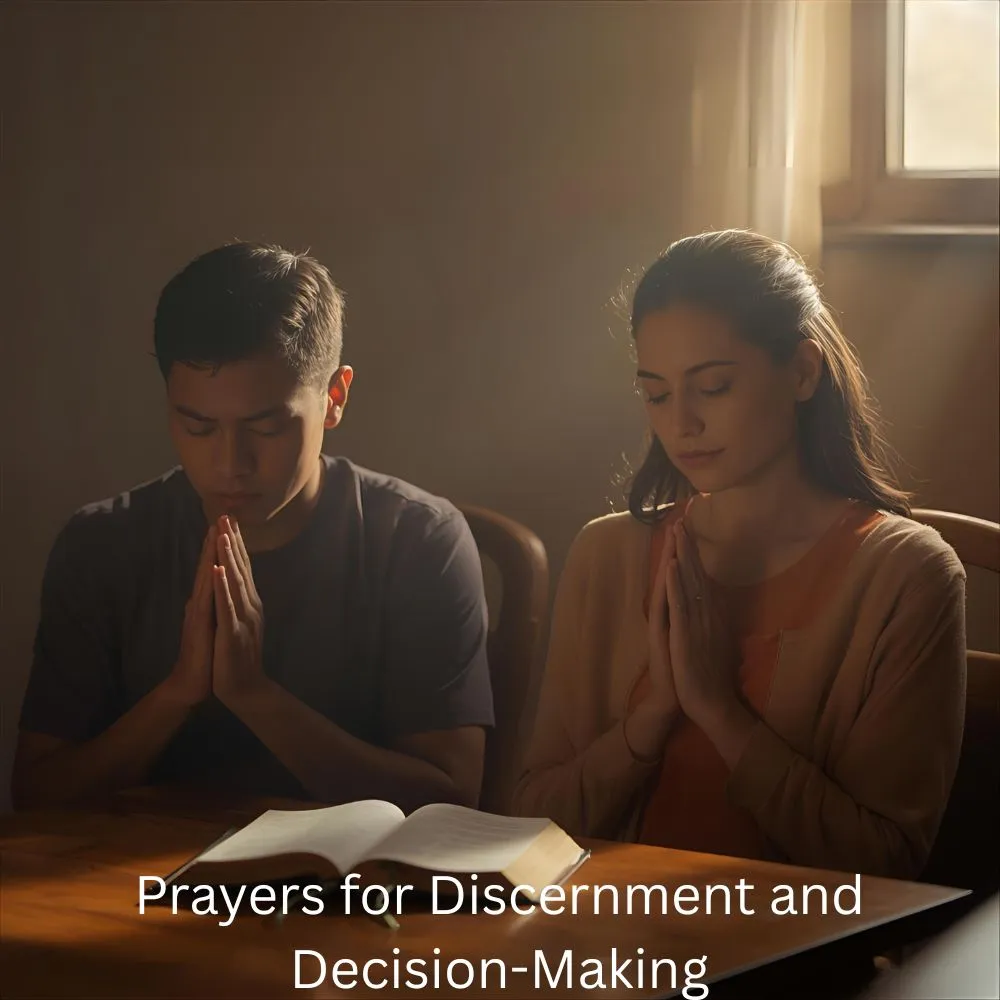 Prayers for Discernment and Decision-Making