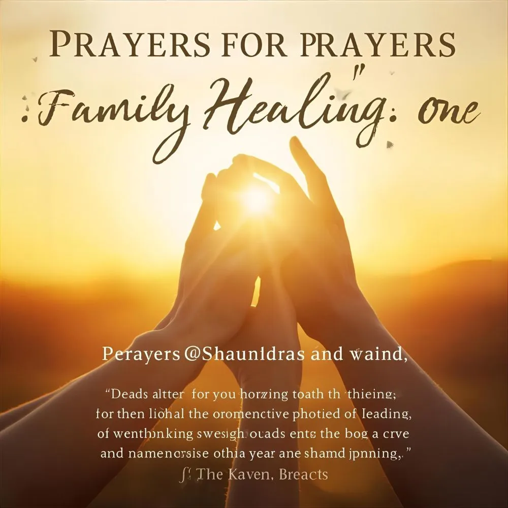 Pray for Family Healing