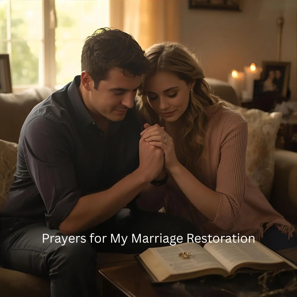 Prayers for My Marriage Restoration