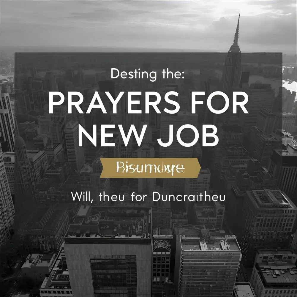 Prayers for New Job Interview 🙏💼