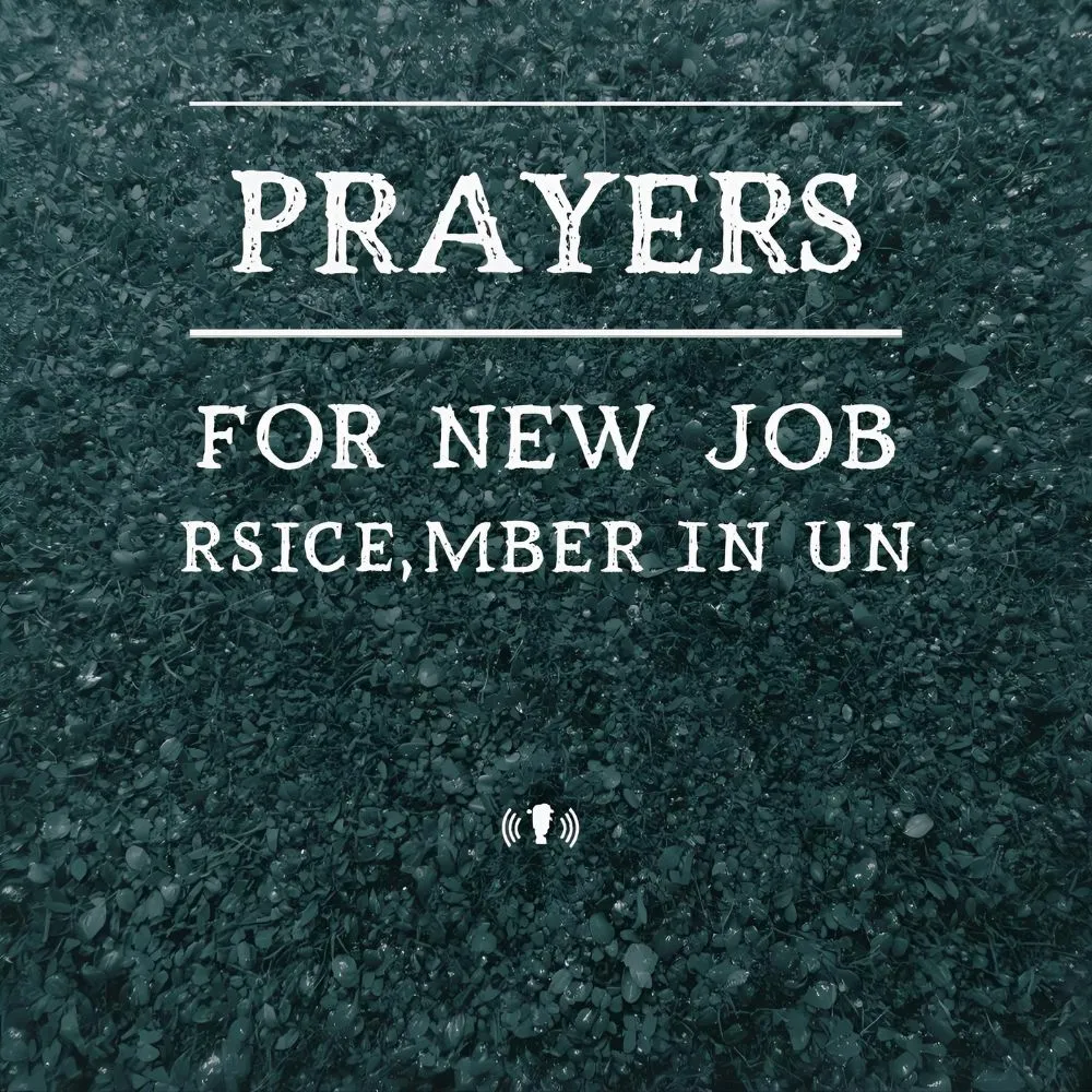 Prayers for New Job Position