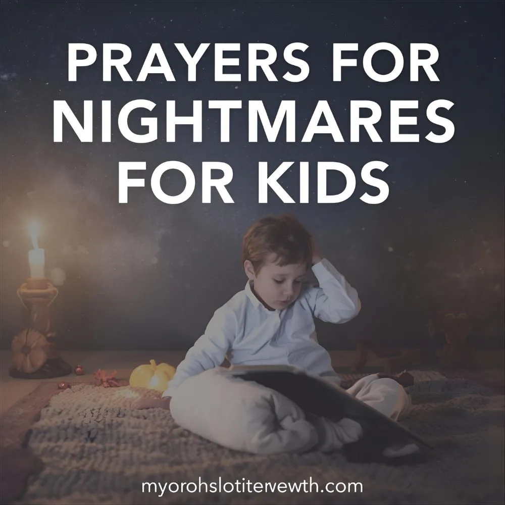 Prayers for Nightmares for Kids