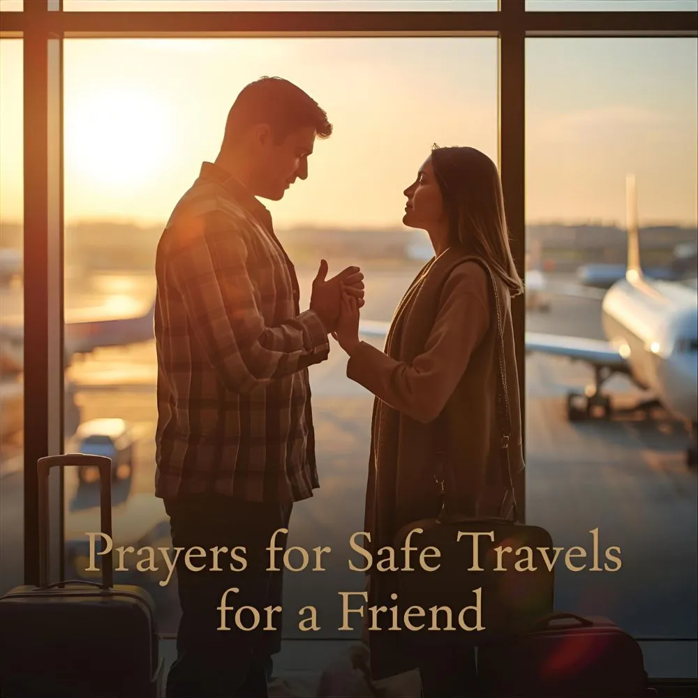 Prayers for Safe Travels for a Friend