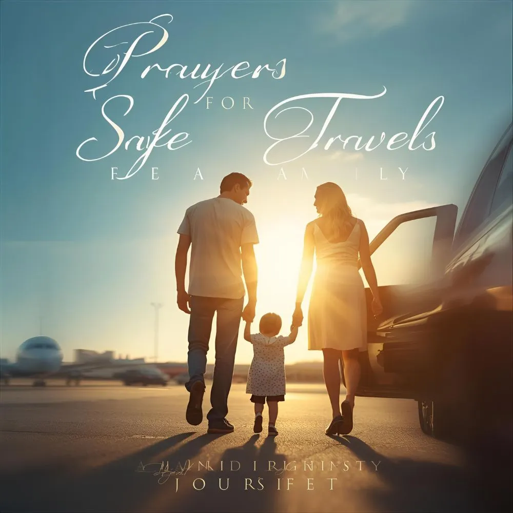 Prayers for Safe Travels for Family