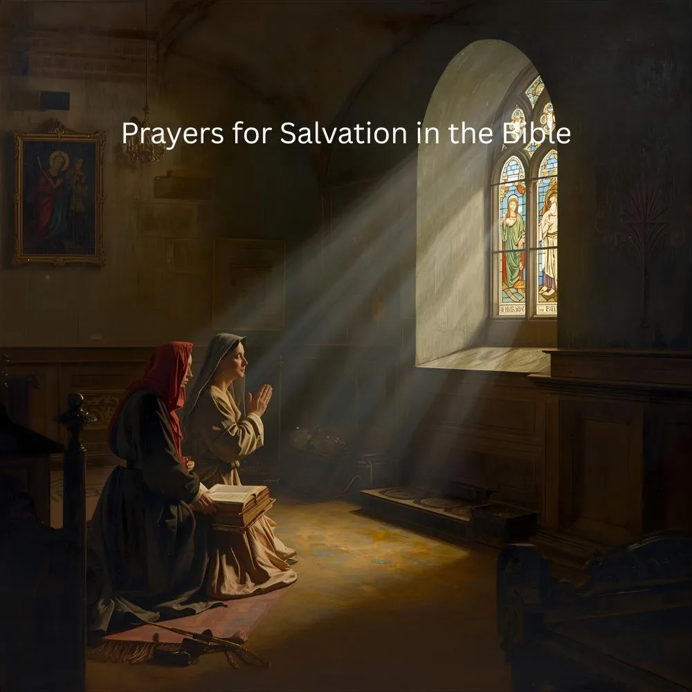 Prayers for Salvation in the Bible