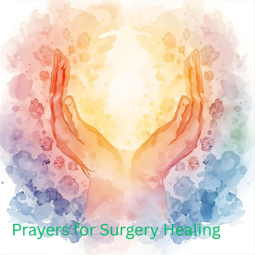 Prayers for Surgery Healing