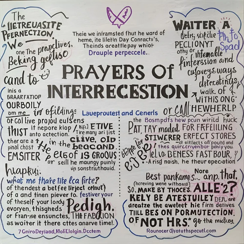 Prayers of Intercession Examples