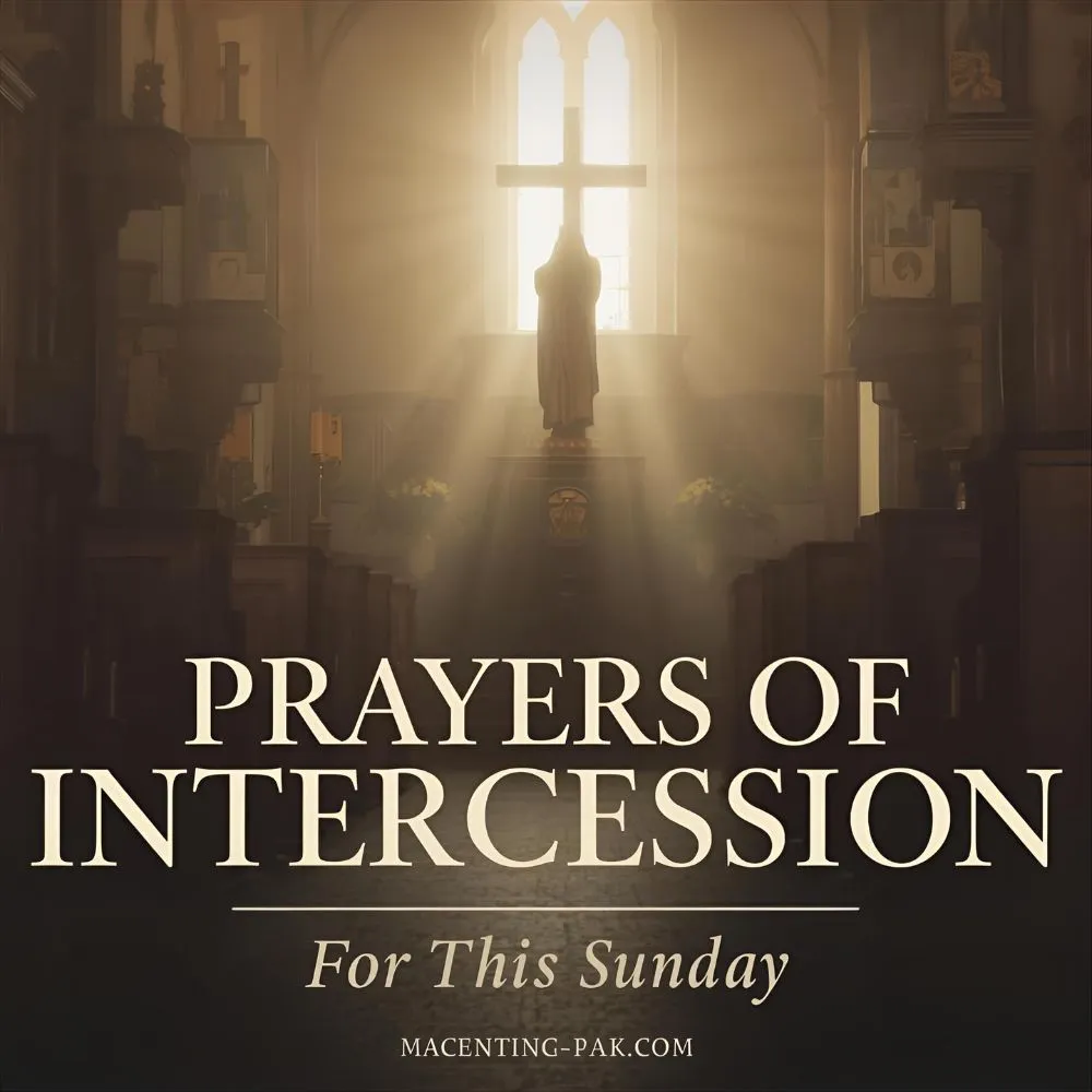 Prayers of Intercession for This Sunday
