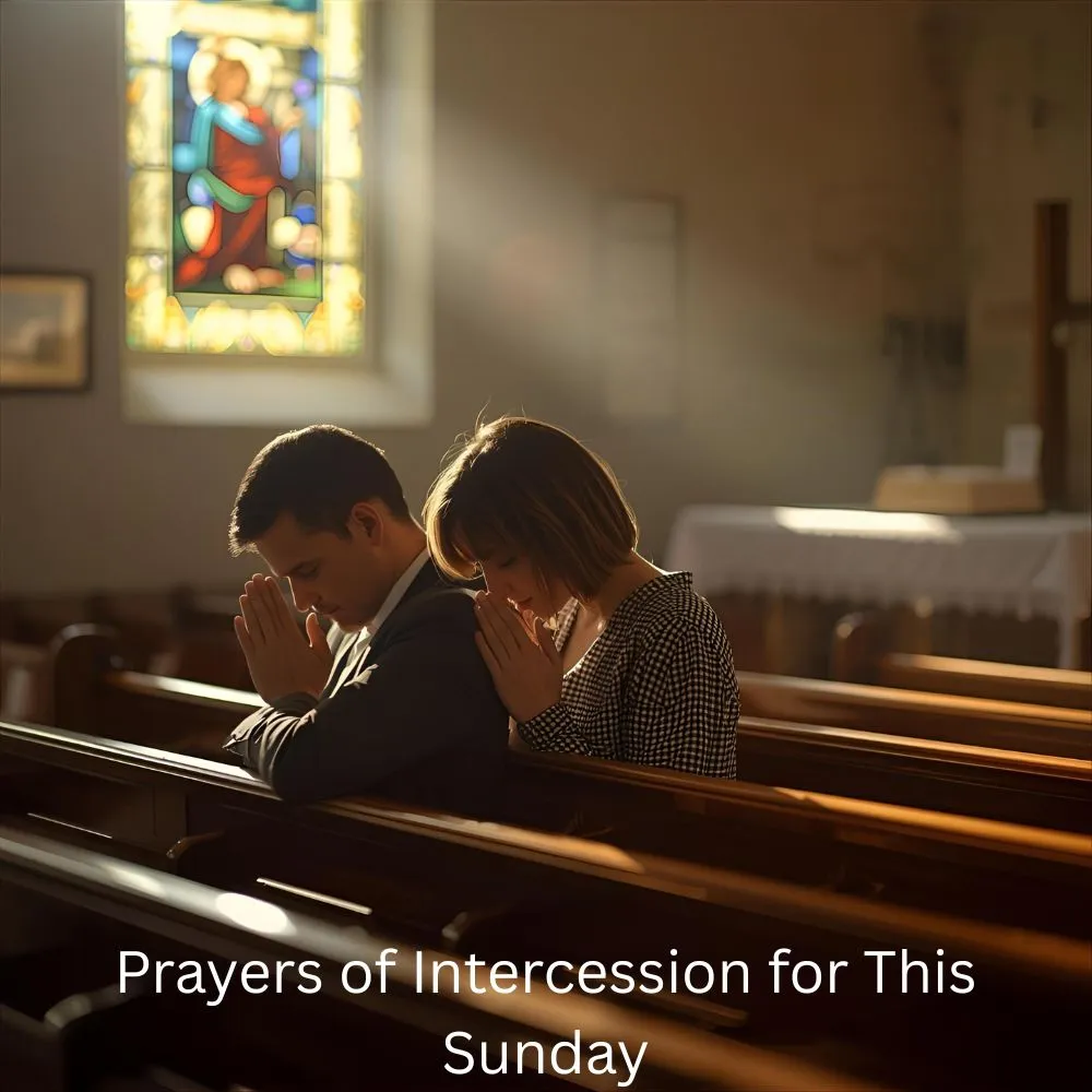 Prayers of Intercession for This Sunday
