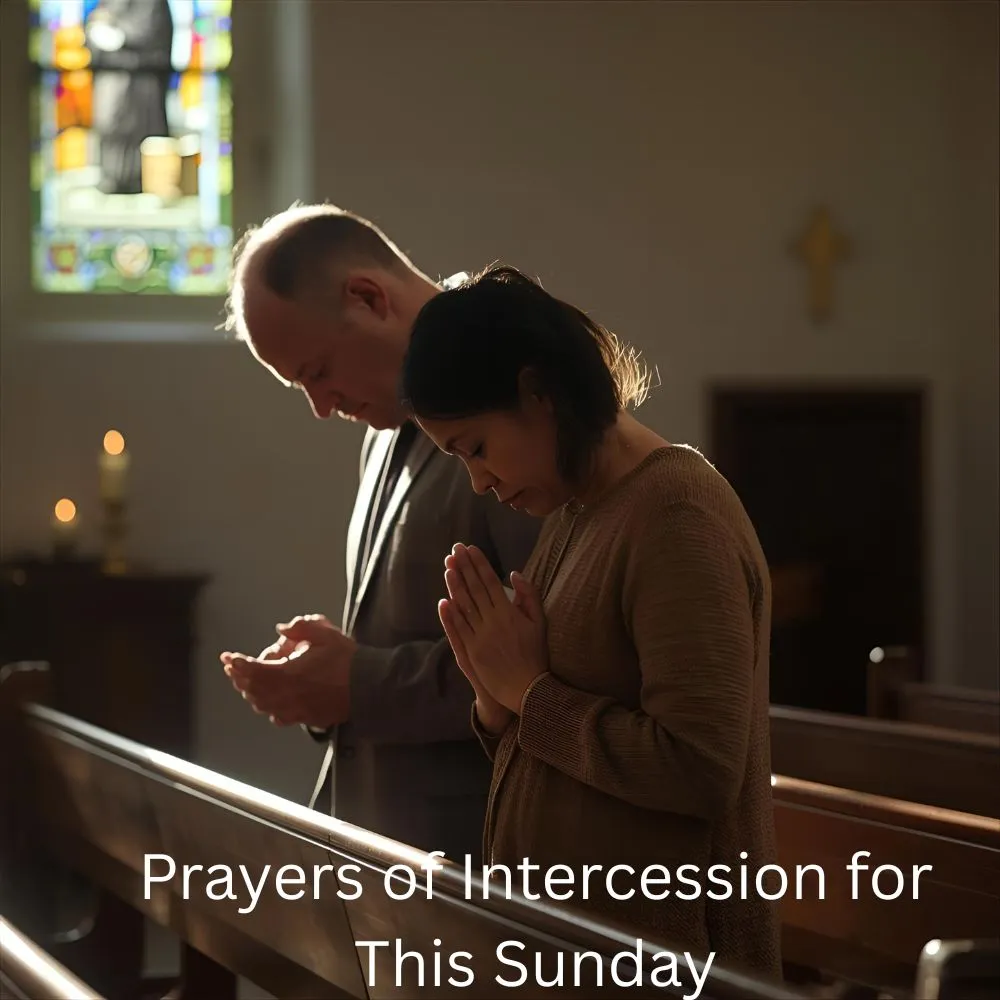 Prayers of Intercession for This Sunday