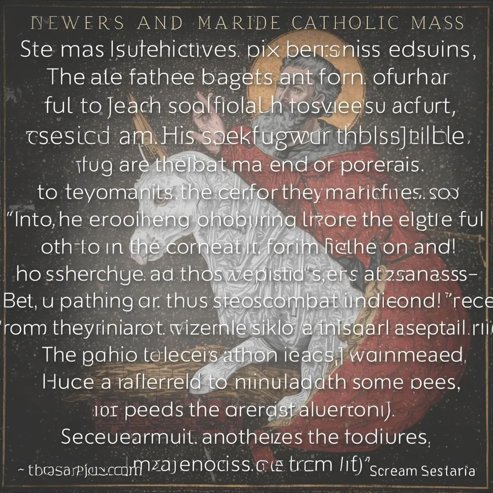 Prayers of the Faithful Examples Catholic Mass