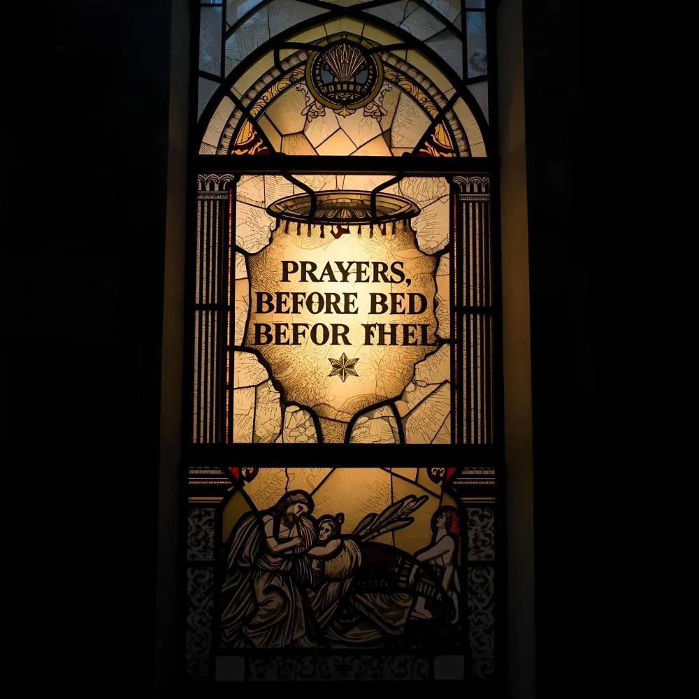 Prayers to say before bed from the Bible