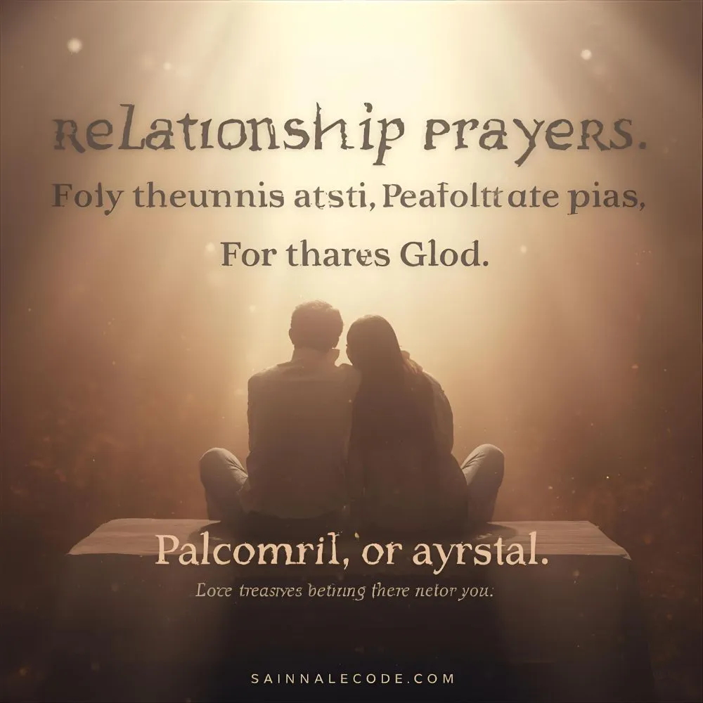 Relationship Prayers for Couples