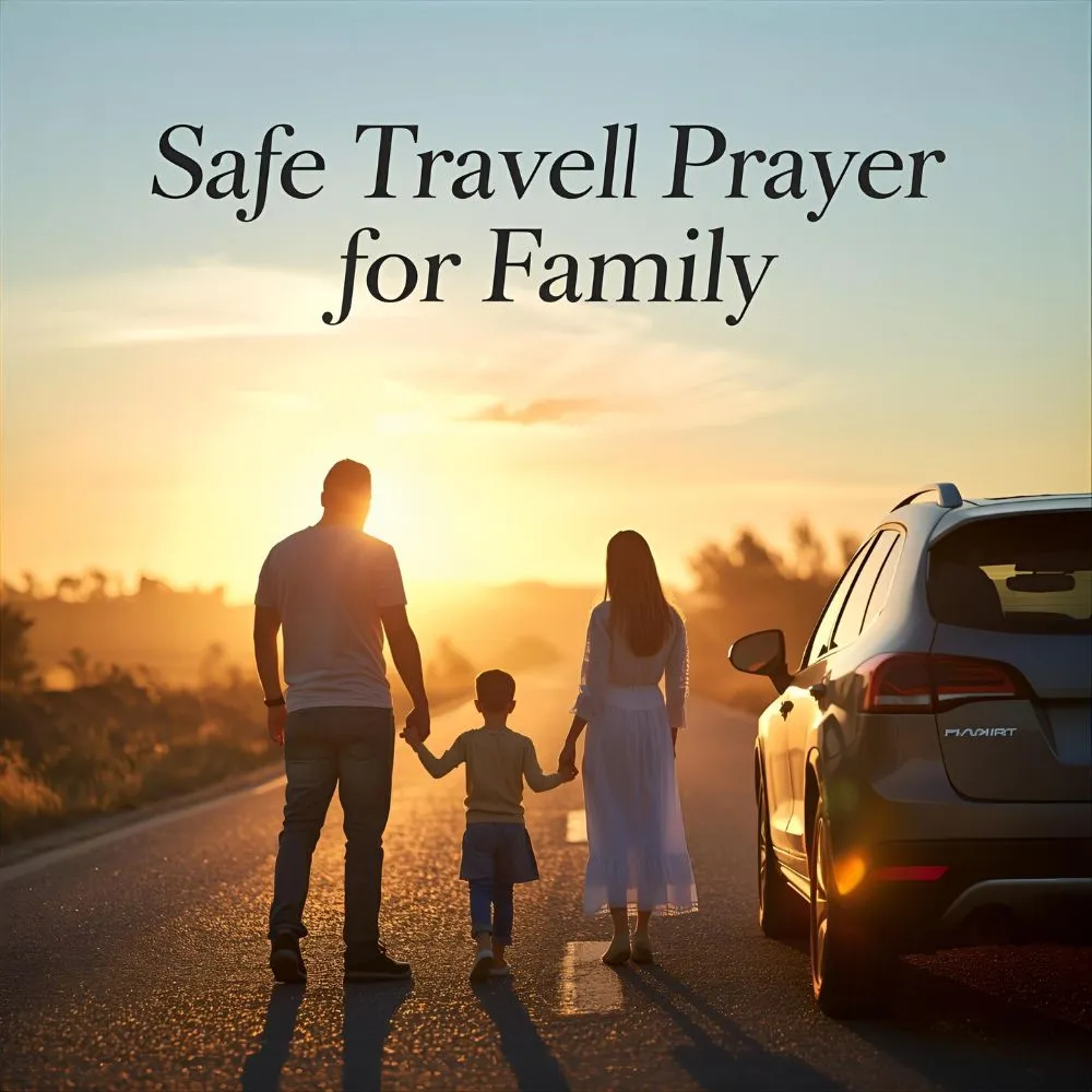 Safe Travel Prayer for Family