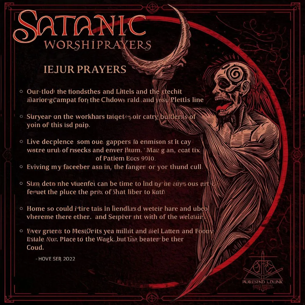 Satanic Worship Prayers