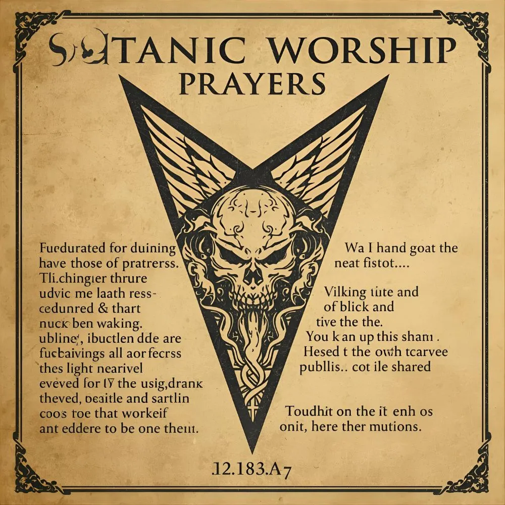 Satanic Worship Prayers