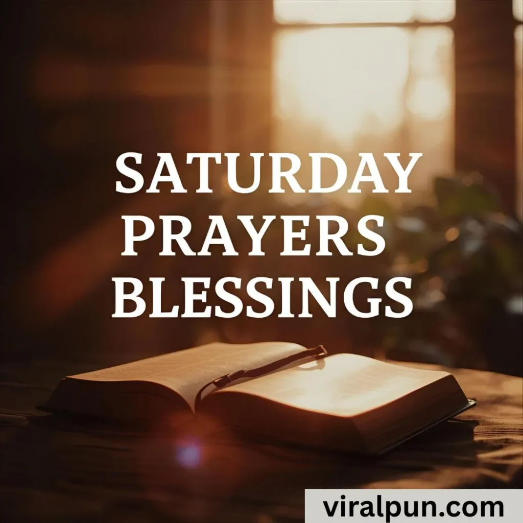 Saturday Prayers and Blessings Images