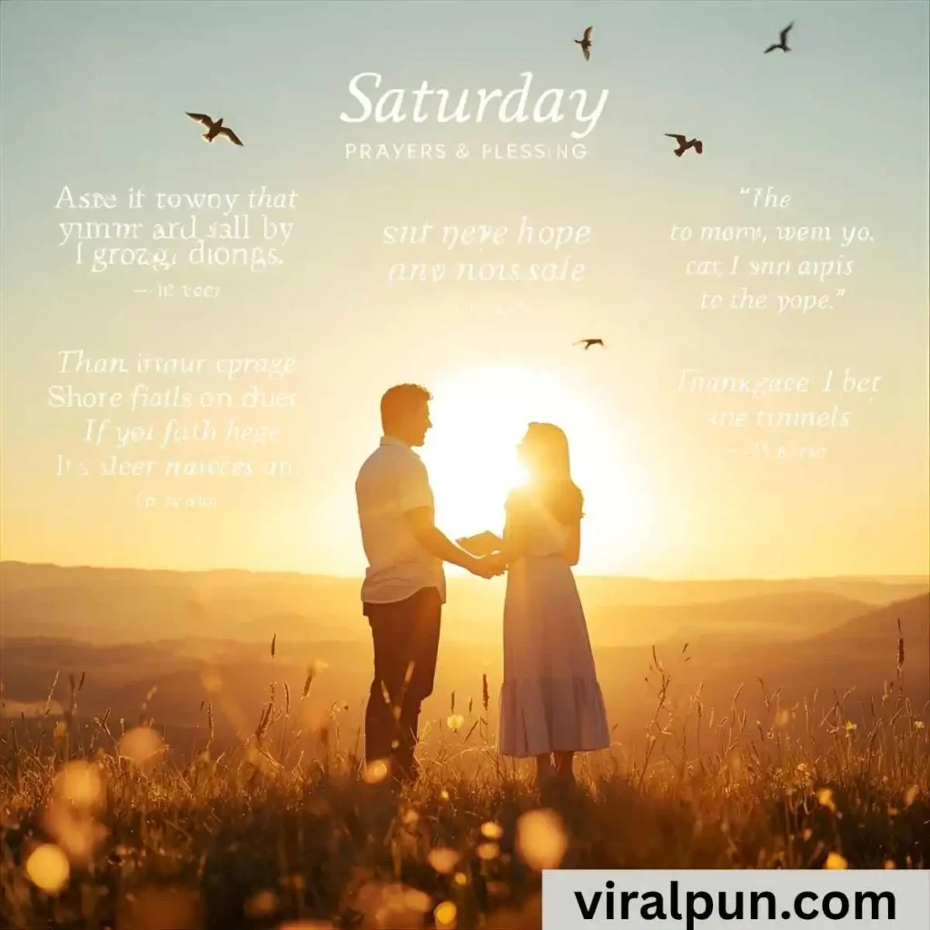 Saturday Prayers and Blessings Quotes