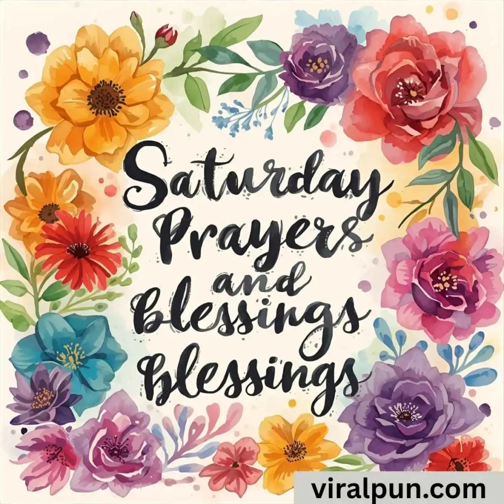Saturday Prayers and Blessings Quotes and Images
