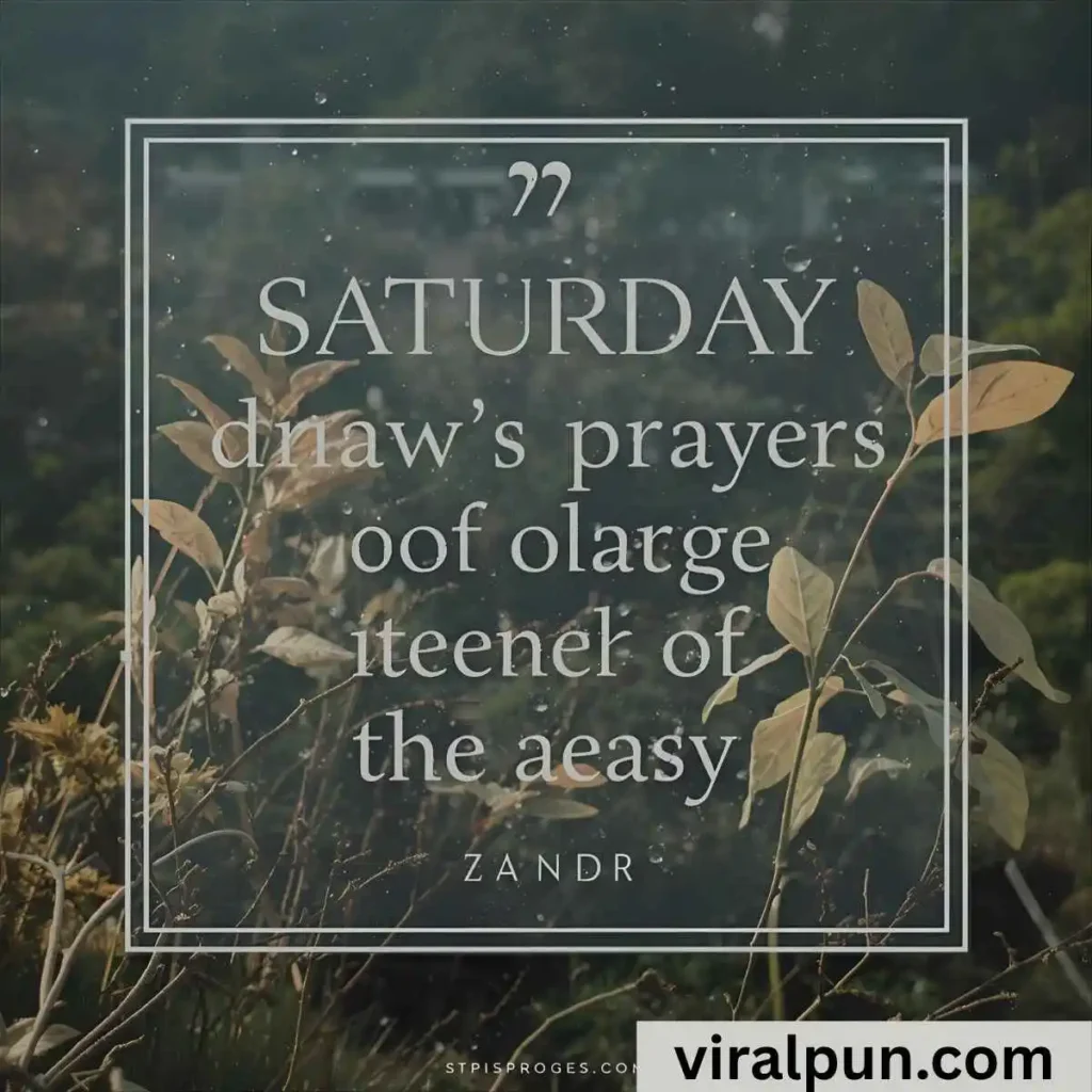 Saturday Prayers and Blessings Quotes and Images
