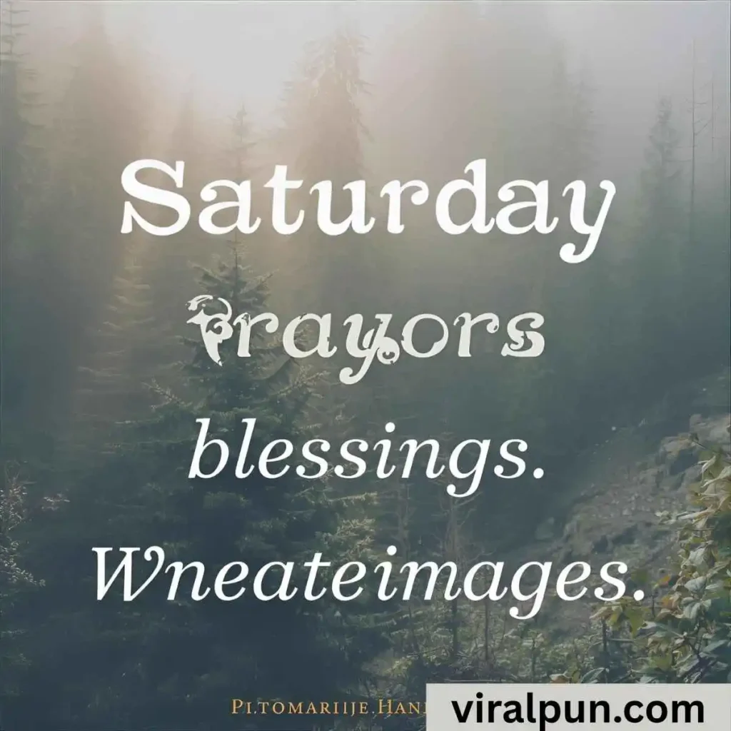 Saturday Prayers and Blessings Quotes and Images