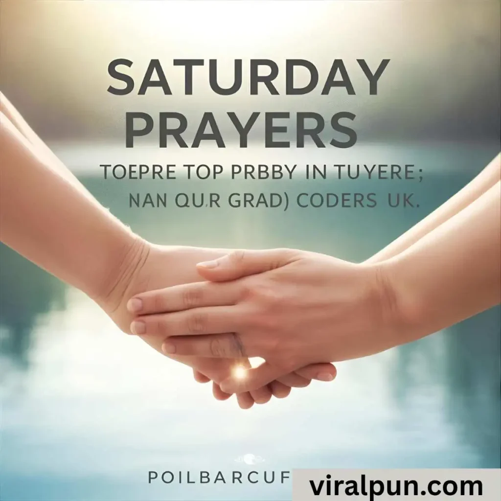 Saturday Prayers and Blessings Quotes and Images