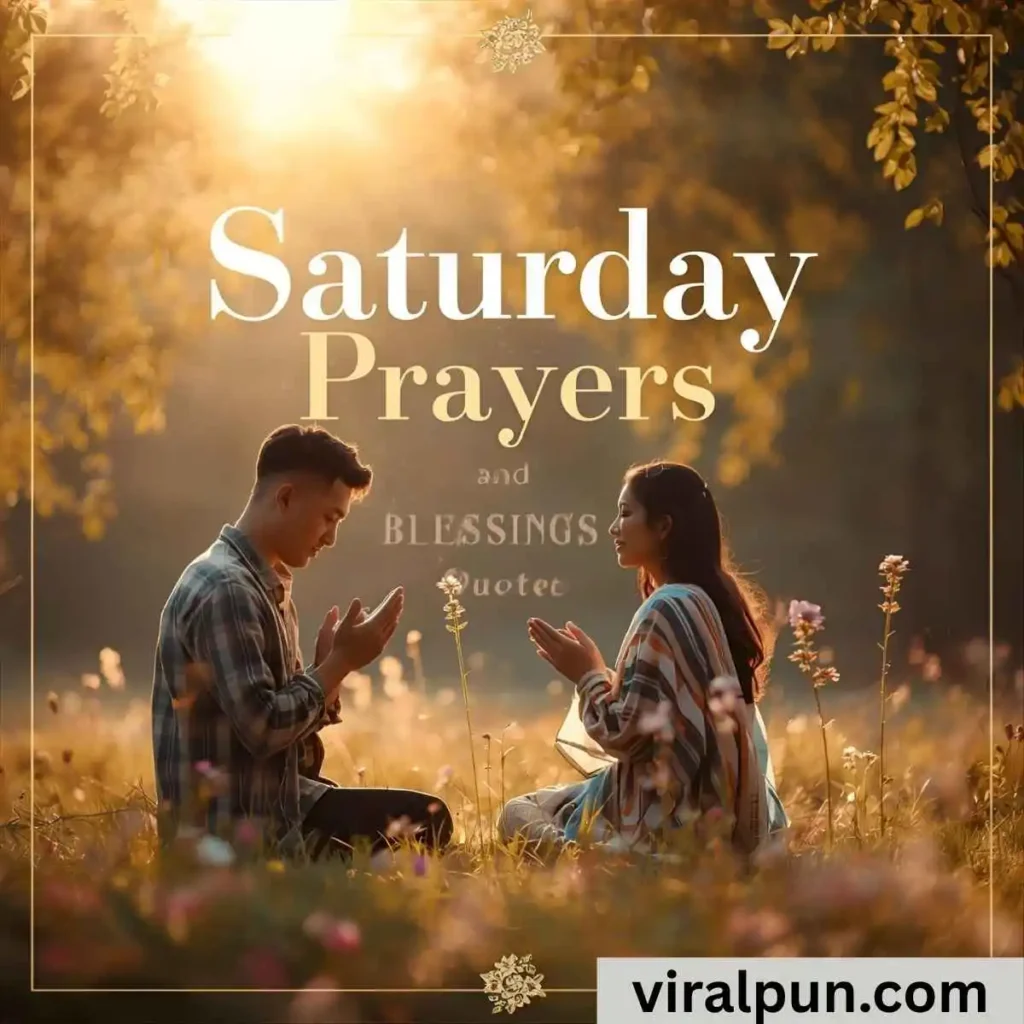 Saturday Prayers and Blessings Quotes