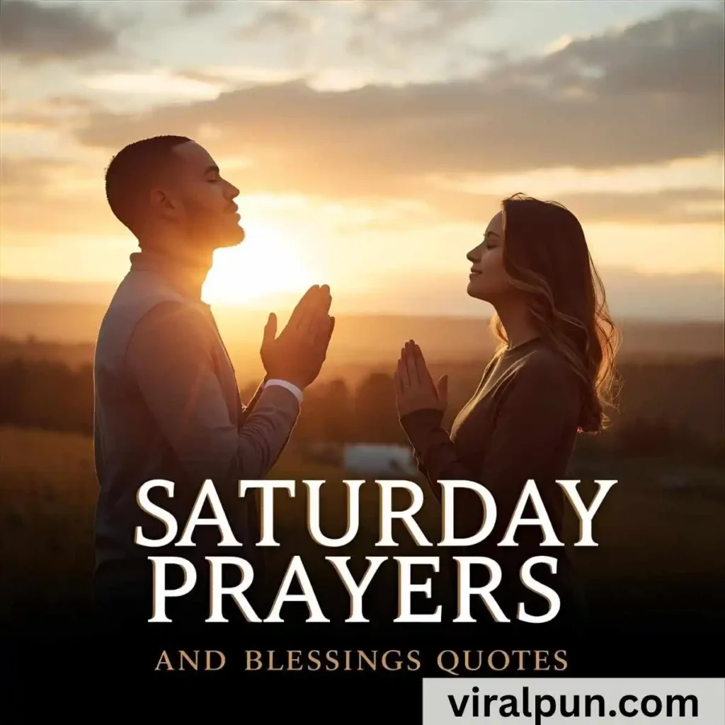 Saturday Prayers and Blessings Quotes