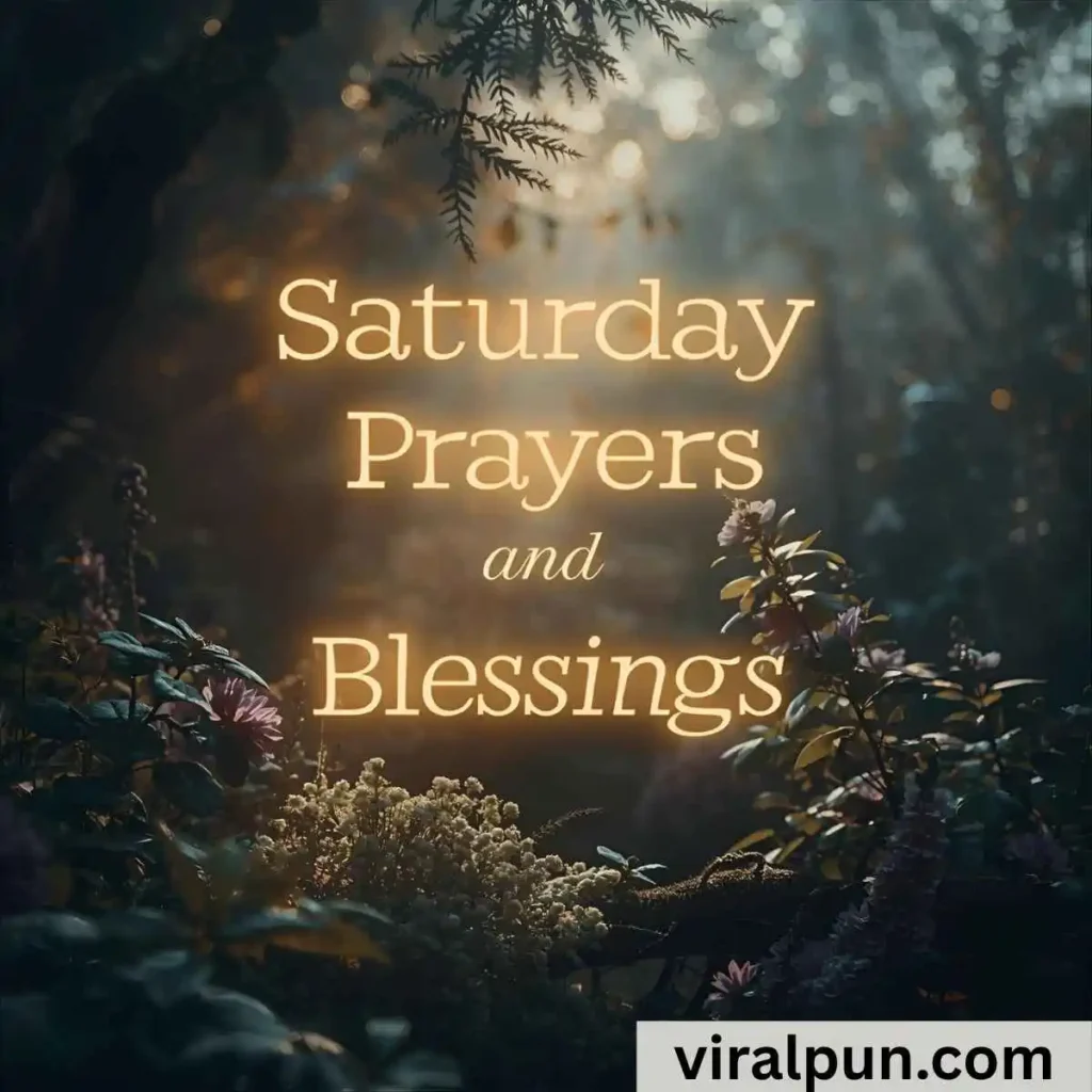 Saturday Prayers and Blessings Quotes and Images