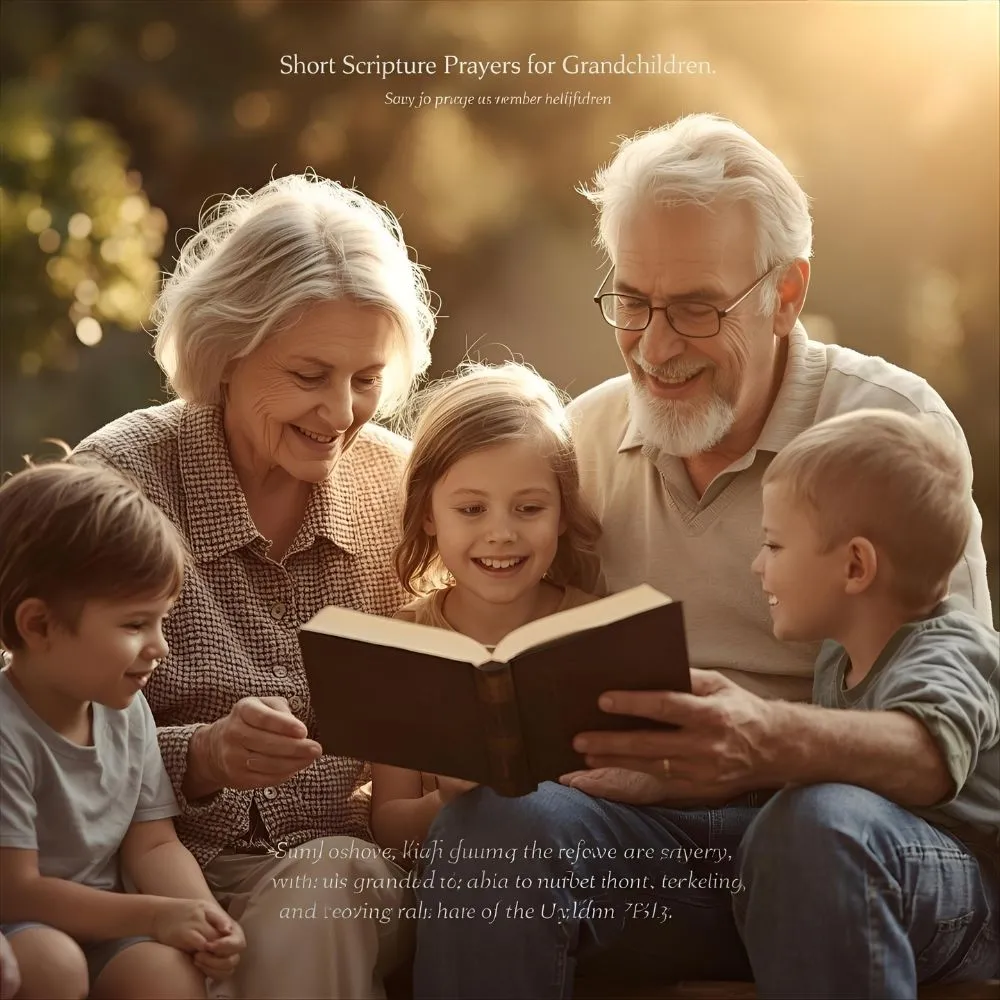 Scripture Prayers for Grandchildren