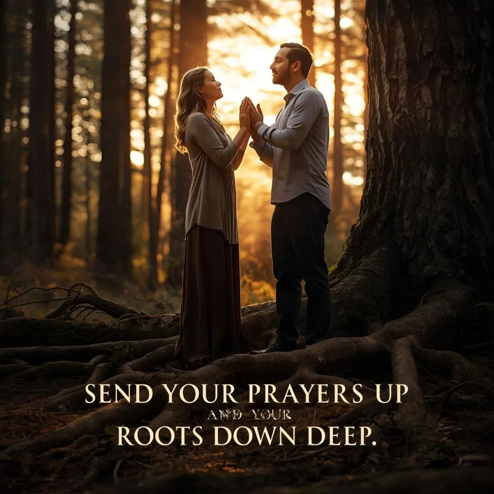 Send Your Prayers Up and Your Roots Down Deep