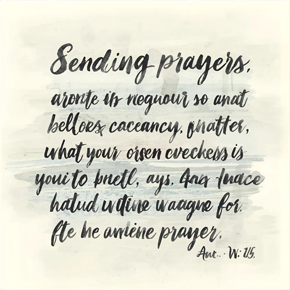 Sending Prayers Quotes