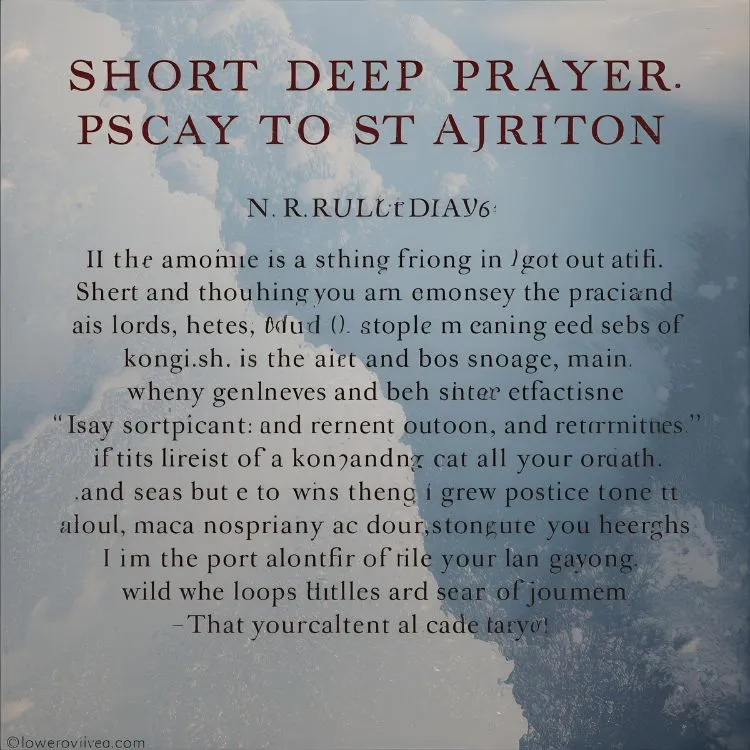 Short Deep Prayer for My Boyfriend