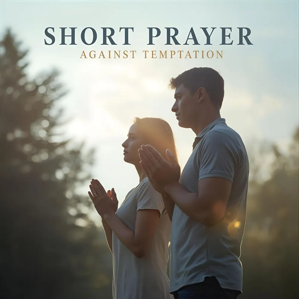 Short Prayer Against Temptation