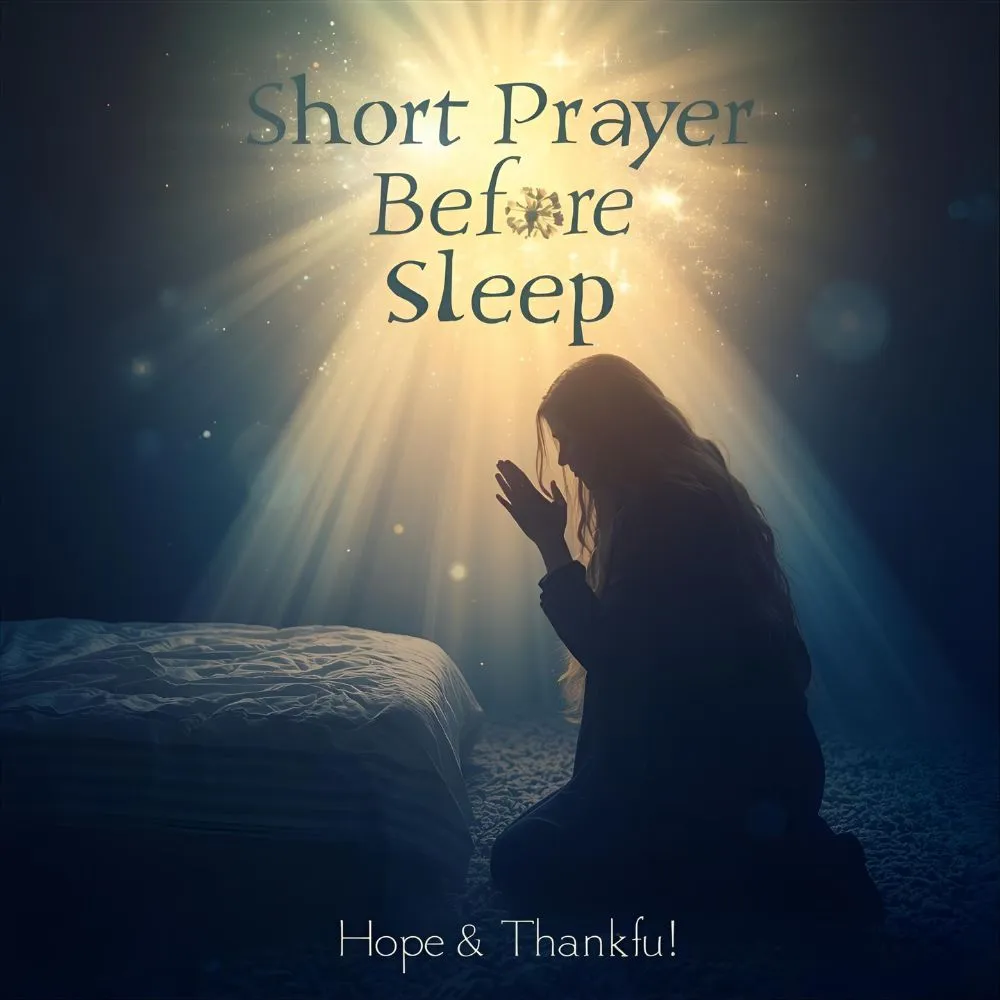 Short Prayer Before Sleep