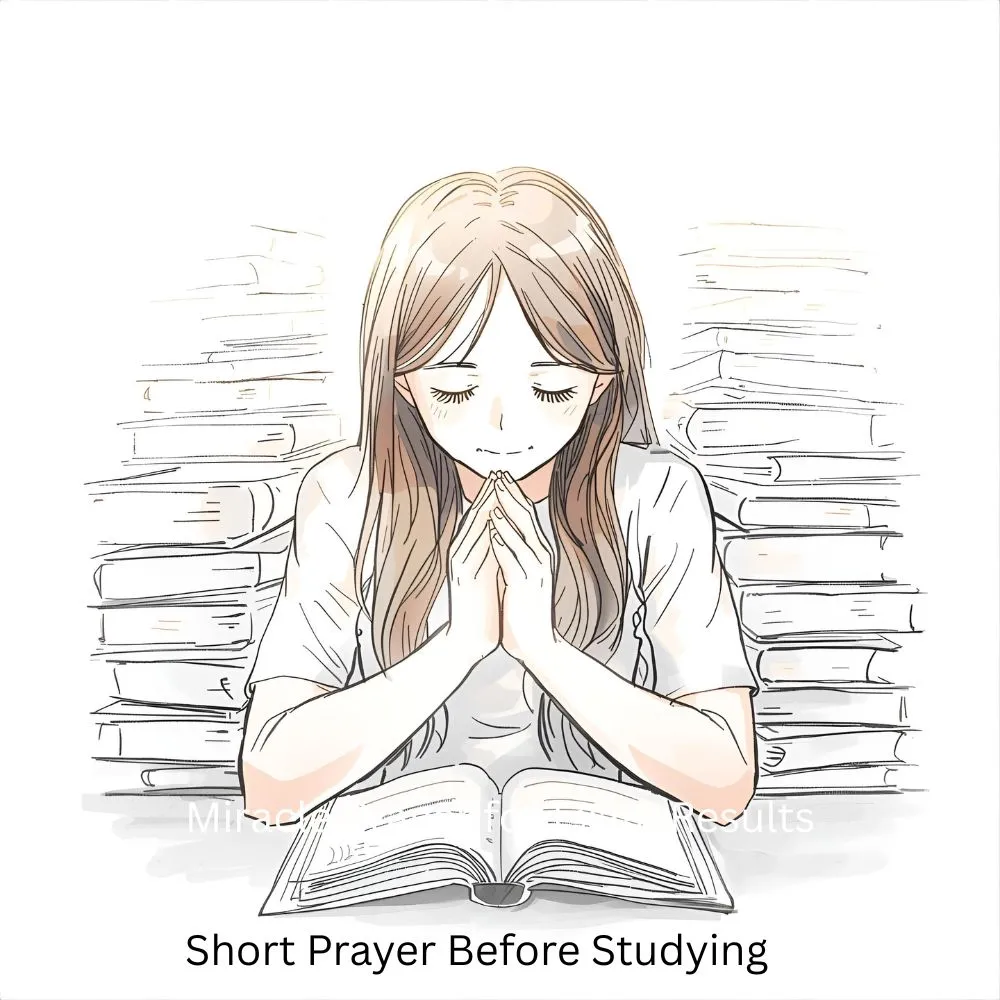 Short Prayer Before Studying