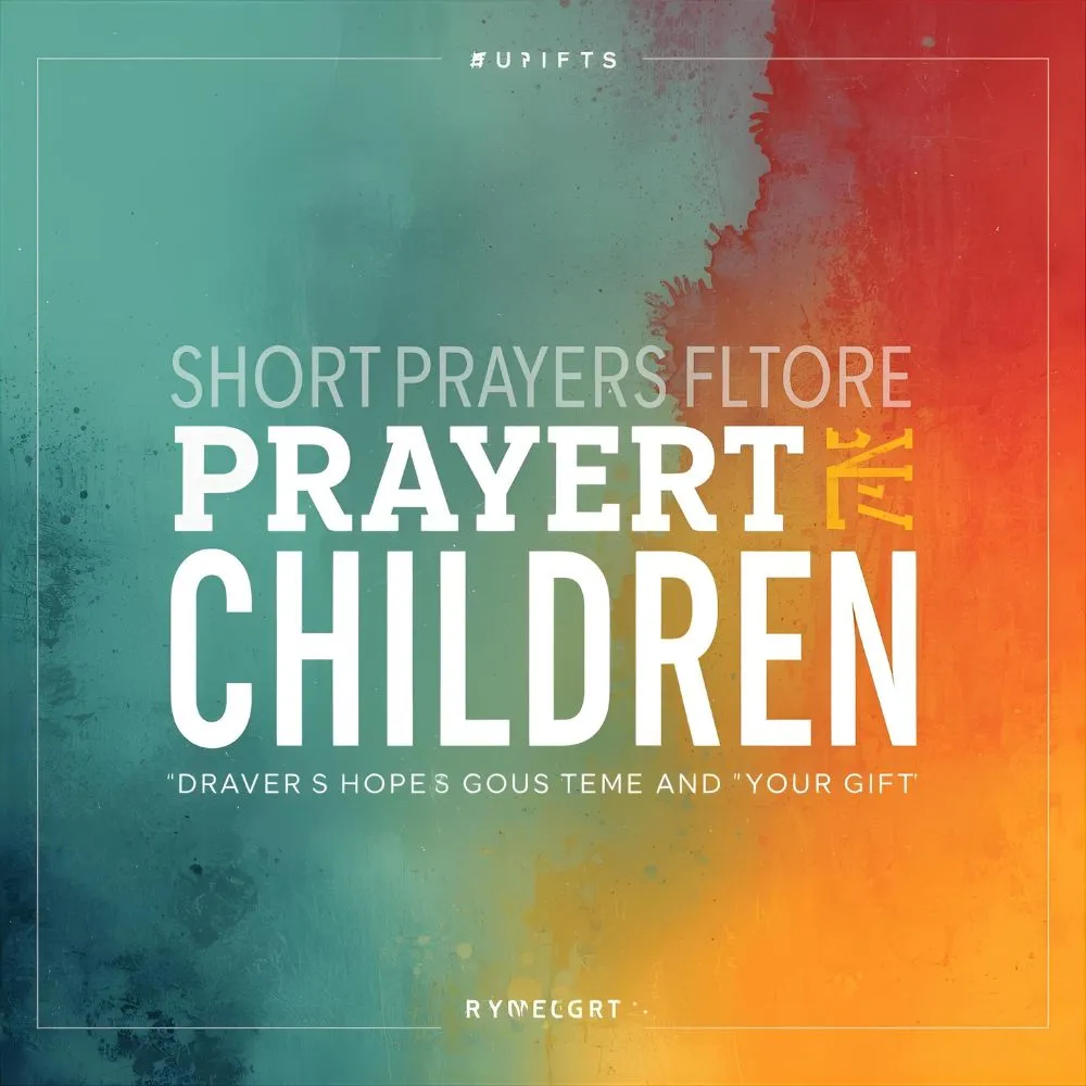 Short Prayers for Adult Children
