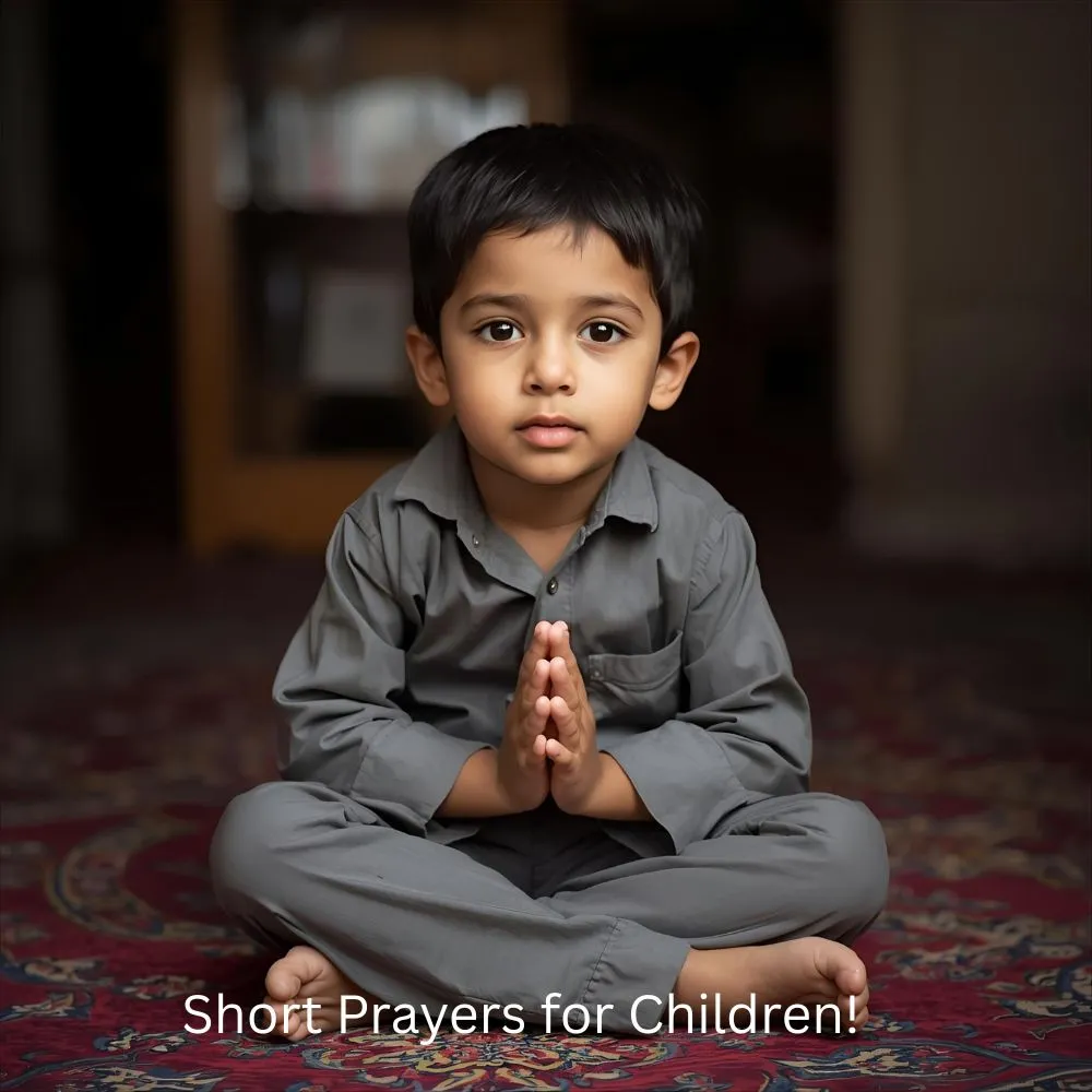 Short Prayers for Children!