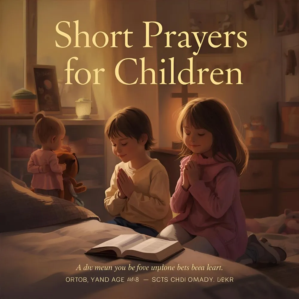 Short prayers for children