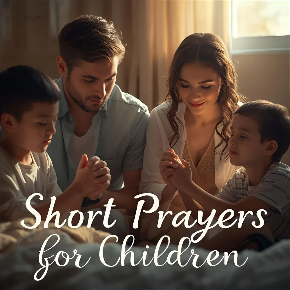 Short prayers for children!