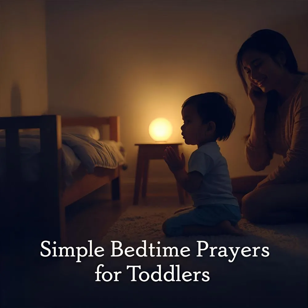 Simple Bedtime Prayers for Toddlers
