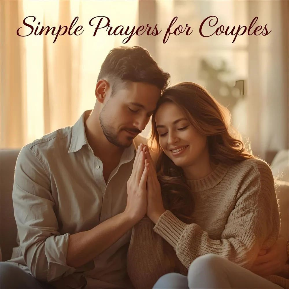 Simple Prayers for Couples