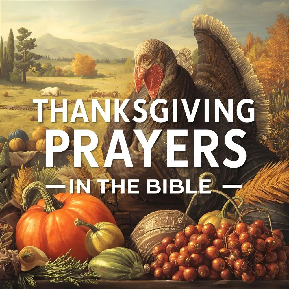 Thanksgiving Prayers in the Bible