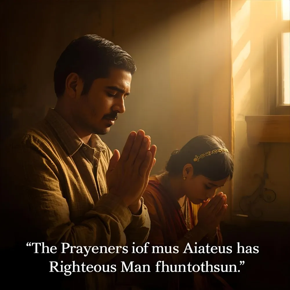 The Prayers of a Righteous Man Availeth Much Meaning