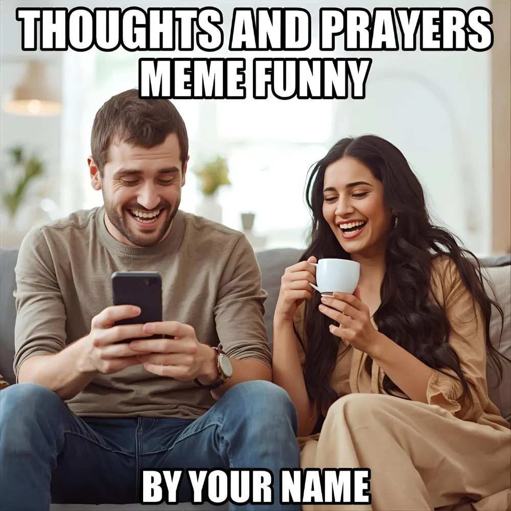 Thoughts and Prayers Meme Funny