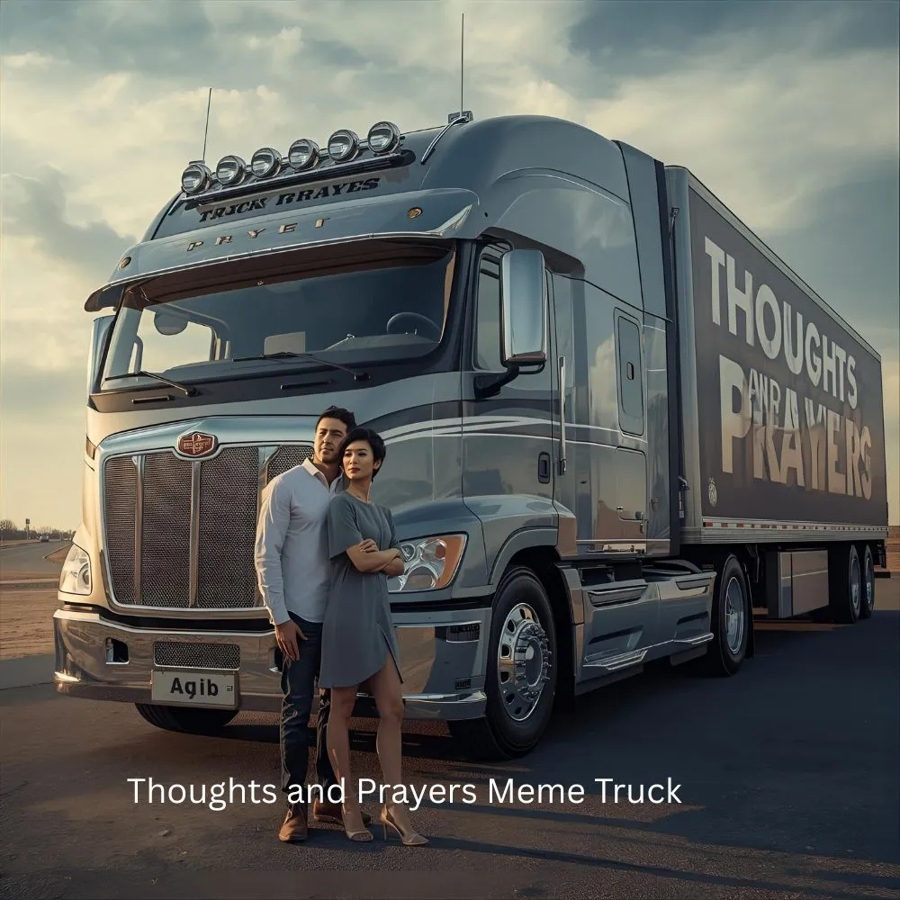 Thoughts and Prayers Meme Truck
