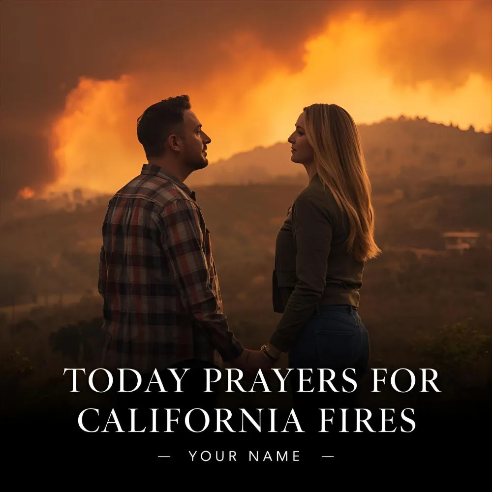 Today Prayers for California Fires