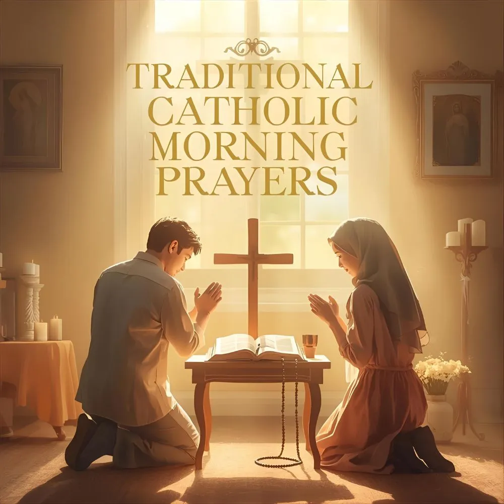 Traditional Catholic Morning Prayers