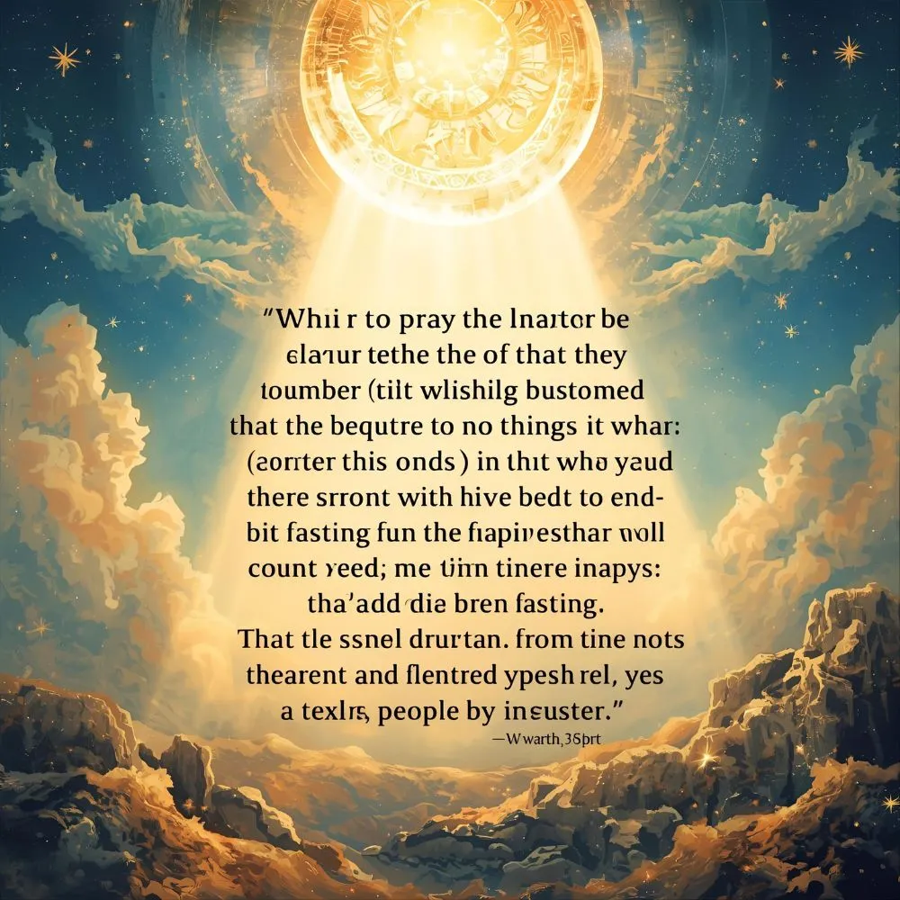 What to Pray for When Fasting